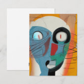 Die Sammlung des Mars Mitteilungskarte (Vorne/Hinten)