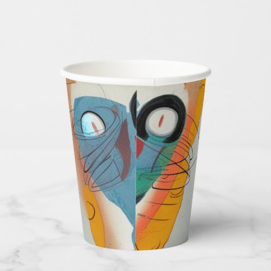 Die Sammlung des Mars Pappbecher (Rechts)