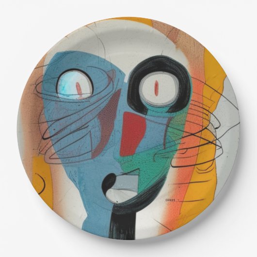 Die Sammlung des Mars Pappteller (Vorderseite)