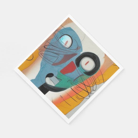 Die Sammlung des Mars Serviette (Ecke)