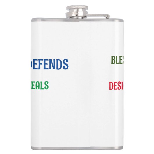 Die Sammlung Gottes Flachmann (Rückseite)