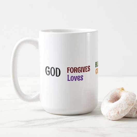 Die Sammlung Gottes Kaffeetasse (Mit Donut)