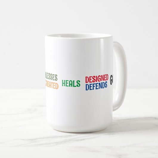 Die Sammlung Gottes Kaffeetasse (VorderseiteRechts)