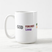 Die Sammlung Gottes Kaffeetasse (Links)
