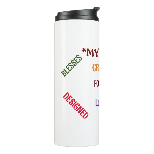 Die Sammlung Gottes Thermosbecher (Nach links gedreht)