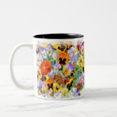 Die Sammlung Pansy Zweifarbige Tasse (Links)