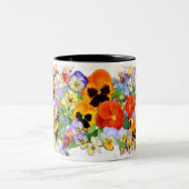 Die Sammlung Pansy Zweifarbige Tasse (Mittel)