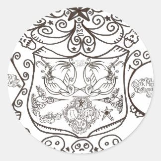 "DIE SAMMLUNG" RUNDER AUFKLEBER