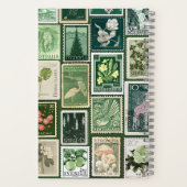 Die Sammlung "Verdant": ein Philateliegarten Notizblock (Rückseite)