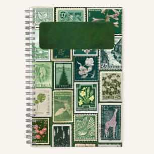 Die Sammlung "Verdant": ein Philateliegarten Notizblock