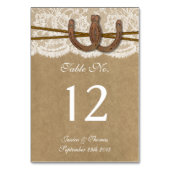 Die Sammlung von Kraft, Spitzen und Hufeisen Tischnummer (Vorderseite)