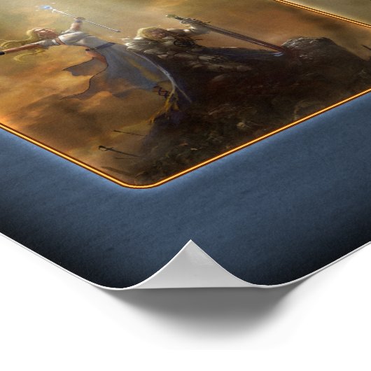 Die Sammlung von Kunstwerken Poster (Ecke)