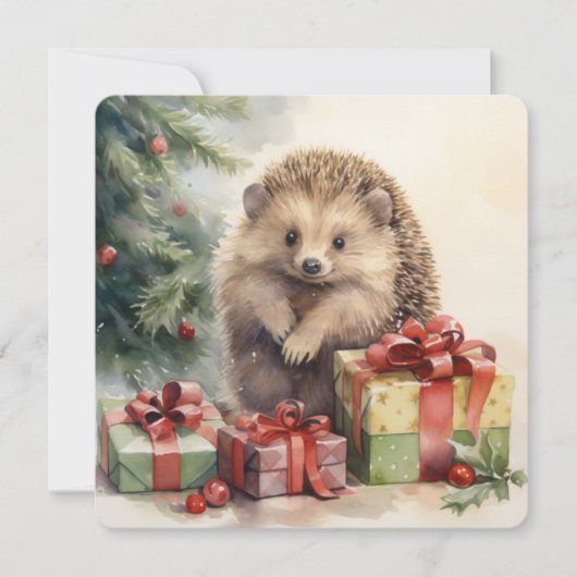 Die Sammlung von Waldrasen: Weihnachten Igel (Vorderseite)