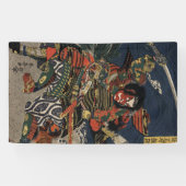 Die Samurai-Krieger Tadanori und Noritsune Banner (Horizontal)