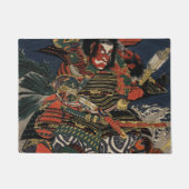 Die Samurai-Krieger Tadanori und Noritsune Fußmatte (Vorderseite)