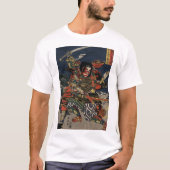 Die Samurai-Krieger Tadanori und Noritsune T-Shirt (Vorderseite)