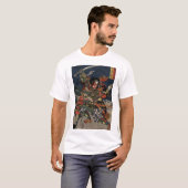 Die Samurai-Krieger Tadanori und Noritsune T-Shirt (Vorne ganz)