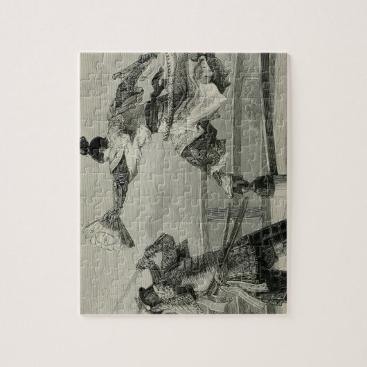 Die Samurais Puzzle (Vertikal)