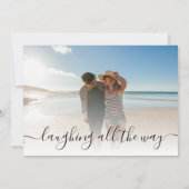 Die Sand Tropical Holiday Card zum Ausspannen Einladung (Rückseite)