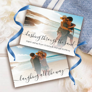 Die Sand Tropical Holiday Card zum Ausspannen Einladung