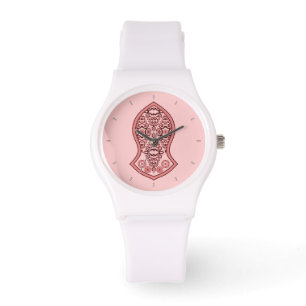 Die Sandale des Prophets (Hennastrauch) (Rot) Armbanduhr