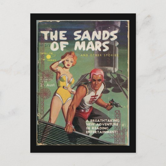 DIE SANDS DER MARS POSTKARTE (Vorderseite)