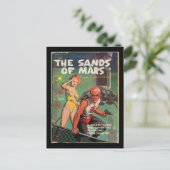 DIE SANDS DES MARS_Pulp Art Postkarte (Stehend Vorderseite)