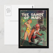 DIE SANDS DES MARS_Pulp Art Postkarte (Vorne/Hinten)