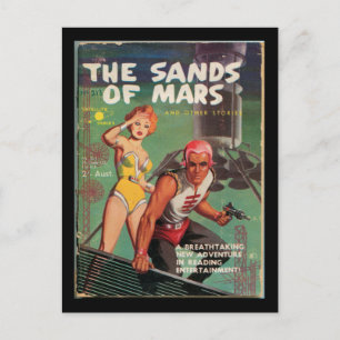 DIE SANDS DES MARS_Pulp Art Postkarte
