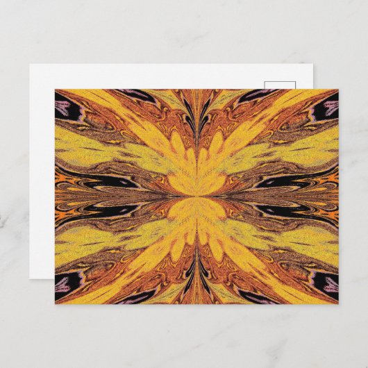 Die Sandschmetterlinge Postkarte (Vorne/Hinten)