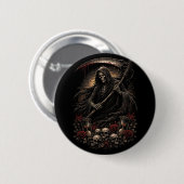 Die Sanduhr des Schnitters Button (Vorne & Hinten)