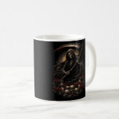 Die Sanduhr des Schnitters Kaffeetasse (VorderseiteRechts)