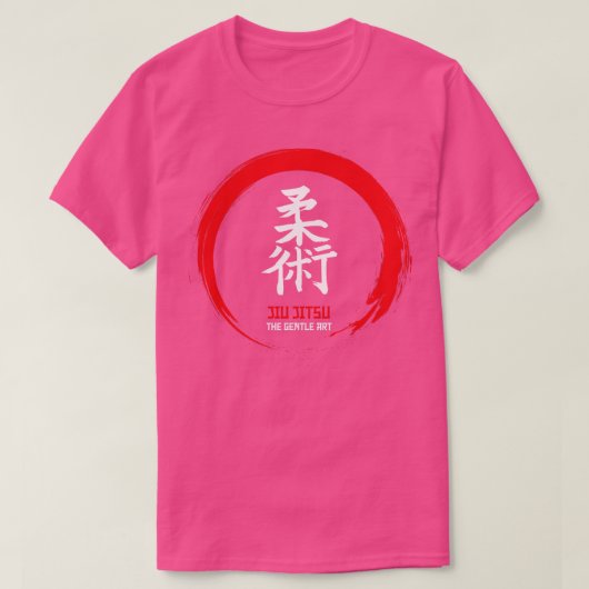Die sanfte Kunst Jiu jitsu T-Shirt (Design vorne)
