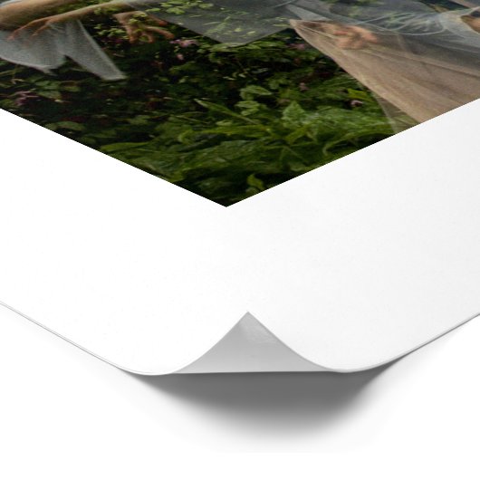 Die sanfte Tanzbewegung (Multi Nr. 1) Poster (Ecke)