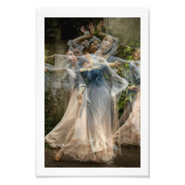 Die sanfte Tanzbewegung (Multi Nr. 3) Fotodruck