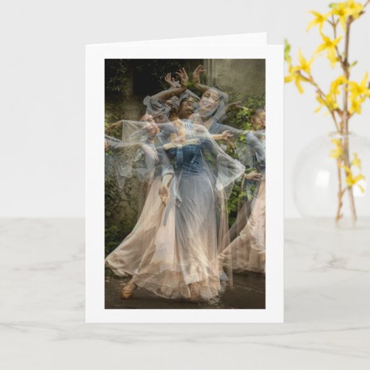 Die sanfte Tanzbewegung (Multi Nr. 3) Karte (Gelbe Blume)