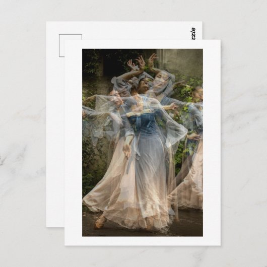 Die sanfte Tanzbewegung (Multi Nr. 3) Postkarte (Vorne/Hinten)