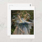 Die sanfte Tanzbewegung (Multi Nr. 6) Postkarte (Vorne/Hinten)