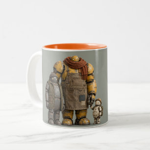 Die sanften Riesen Zweifarbige Tasse