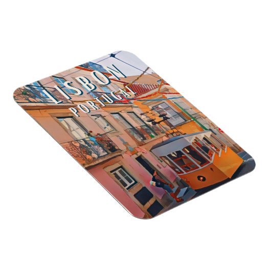 Die Sanftheit von Lissabon Magnet (Rechte Seite)