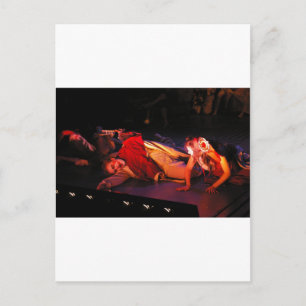 Die Sänger Postkarte