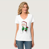 Die Sankt-T - Shirt der Weihnachtsmann-T - (Vorderseite Vollansicht)