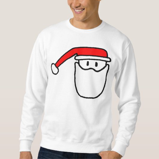 Die Sankt-Vater-Weihnachtspullover-Sweatshirt der Sweatshirt (Vorderseite)