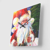 Die Santa-Fee Quadratische Wanduhr (Winkel)