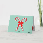 Die Santa Mountains Feiertagskarte (Rückseite)