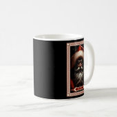 Die Santa Tarot Card Kaffeetasse (VorderseiteRechts)