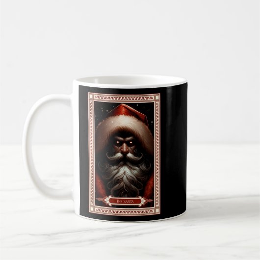 Die Santa Tarot Card Kaffeetasse (Links)