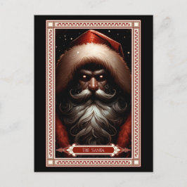 Die Santa Tarot Card Postkarte