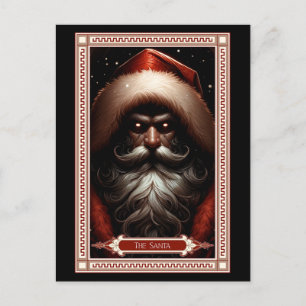 Die Santa Tarot Card Postkarte