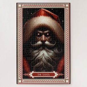 Die Santa Tarot Card Puzzle